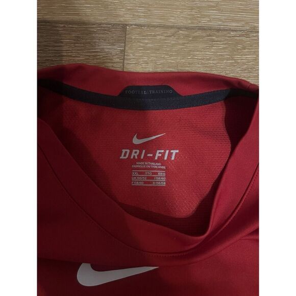 Nike USA Soccer Jersey Football 2010 World Cup "Don't Tread on Me" 2XL Red Snake - Picture 3 of 3